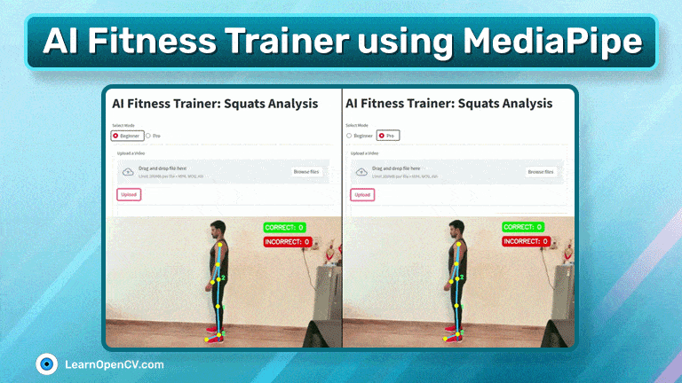 AI_fitness_trainer_application_beginner_vs_pro